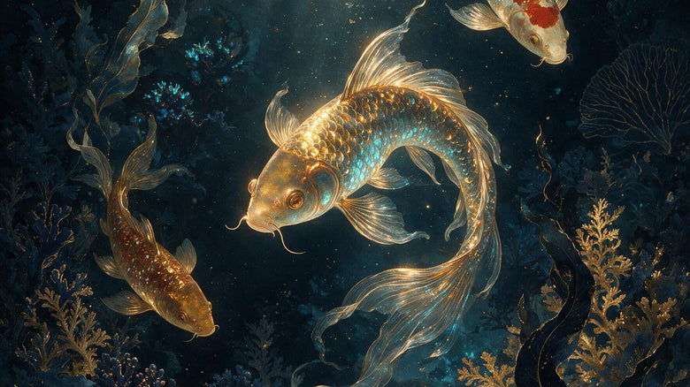 How Neon Koi learned to turn